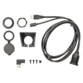 USB + USB-C CHARGE AND DATA FLUSH M