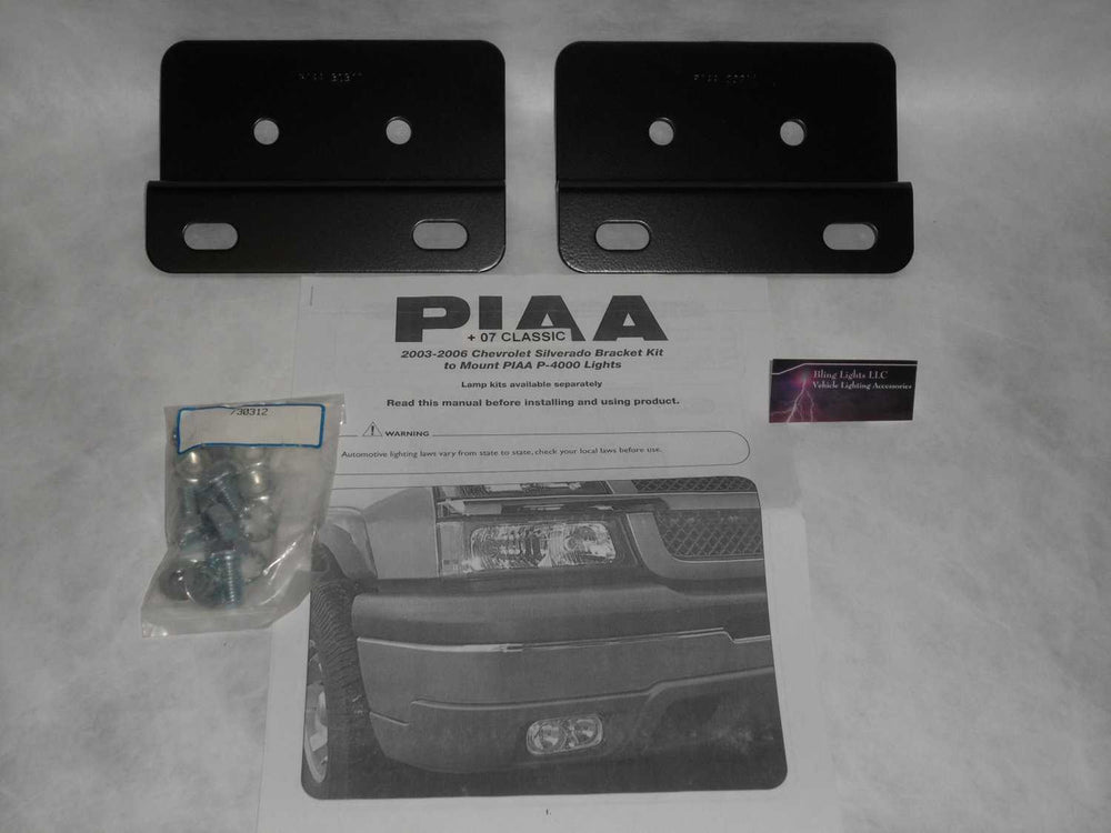 0306 SILVERADO BRACKET KIT TO MOUNT P4000