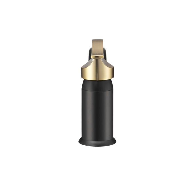 SINGLE LEVER CENTERSET RV LAVATORY FAUCET MATTE BLACK/ROSE GOLD