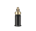 SINGLE LEVER CENTERSET RV LAVATORY FAUCET MATTE BLACK/ROSE GOLD