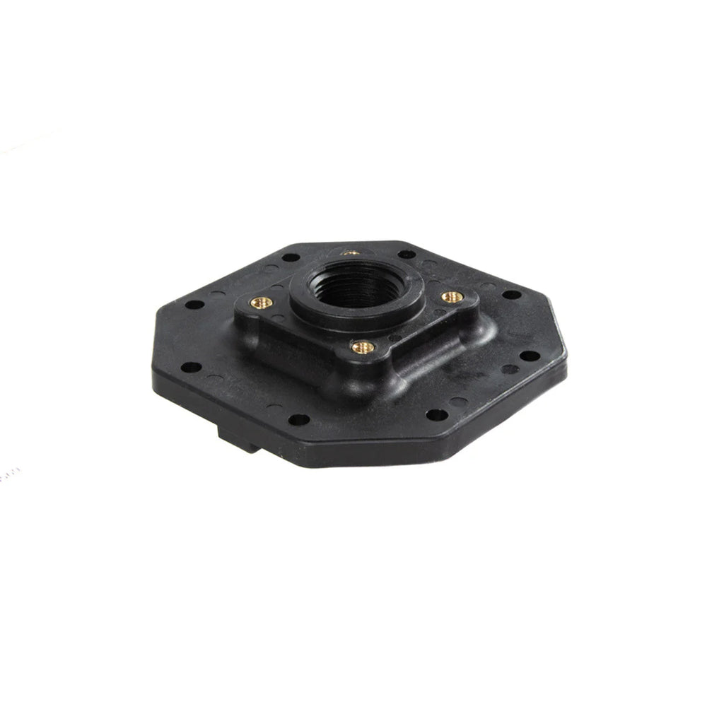 FLANGE STRAIGHT PLASTIC WITH INSERT