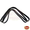 Accessory Drive Belt for 87-90 Jeep YJ Wrangler w/ 2.5L or 4.2L Engine w/o P.S. Crown Automotive