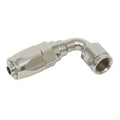 Fragola -6AN x 90 Degree Pro-Flow Hose End Chrome
