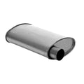 MUFFLER CHERRY BOMB TURBO MED. OVALO/O 18IN OAL 2.50IN