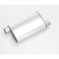 MUFFLER CHERRY BOMB TURBO MED. OVALO/O 18IN OAL 2.50IN