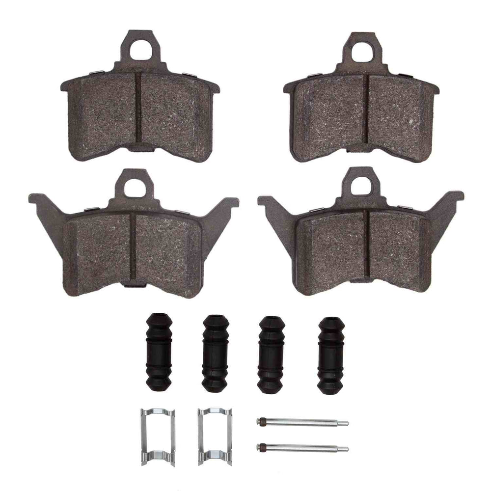 R1 88-90 Chrysler Dynasty Rear Optimum OE Pads & Hardware Kit