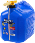 No-Spill blue auto part