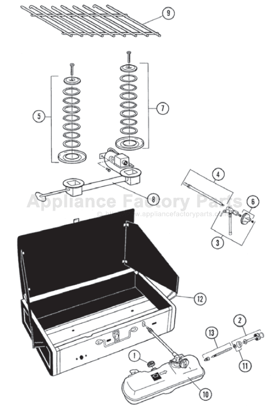 COLEMAN RVP auto part