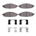 R1 04-08 Chrysler Pacifica Front Semi Met Pads & Hardware Kit