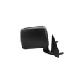 RH DOOR MIRROR MAN NONHTD BLK FLDG NISSAN P/U 8697; PATHFINDER 8795