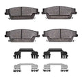 R1 04-11 Cadillac Srx Rear Euro Ceramic Brake Pads and Hardware Kit
