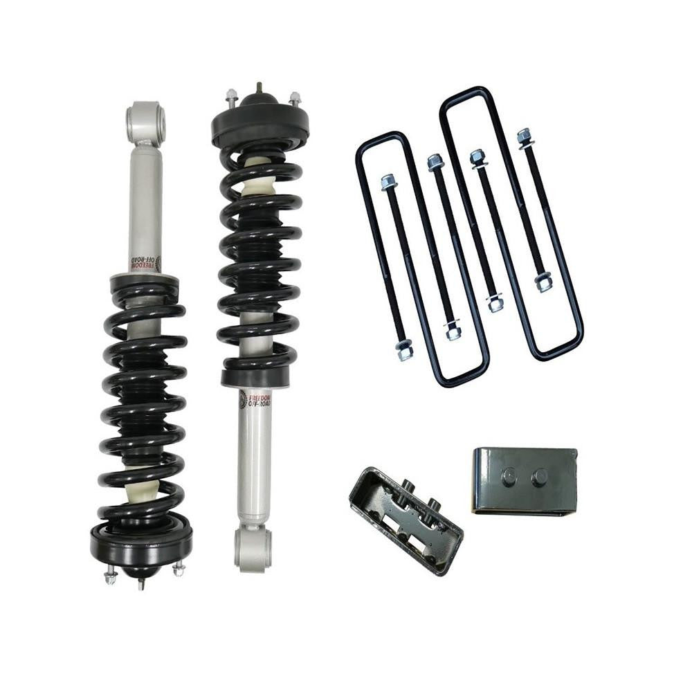 U Bolts for 2-3 Inch Lift 04-20 Set of 4 F-150 06-08 Mark LT Freedom Off-Road