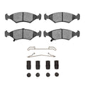R1 94-00 Kia Sephia Front Ceramic Pads & Hardware Kit