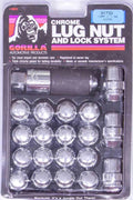 Lug Nut and Lock System 1/2in Acorn Bulge Chrome