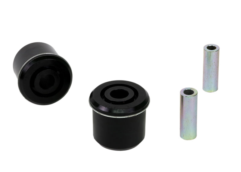 Control arm - upper inner bushing 2 Bushings 2 Tubes Grease