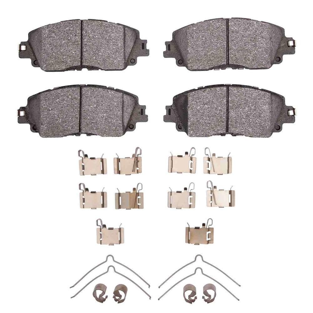 R1 2018-2025 Lexus ES250 Front R1 Ceramic Pads & Hardware Kit