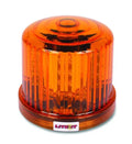 WHITE MAGNETIC LED BEACON BATTERY OPERATED