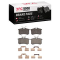 DFC 99-06 Volkswagen Golf Rear 5000 Advanced Low Metallic Brake Pads and Hardware Kit