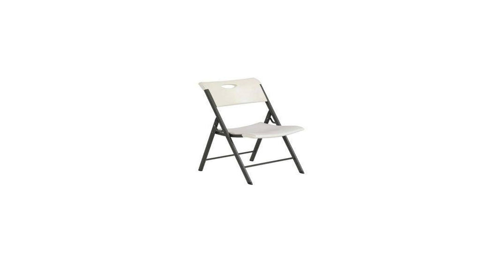 LIFETIME ALMOND CONTEMPORARY COMMERCIAL FOLDING CHAIR