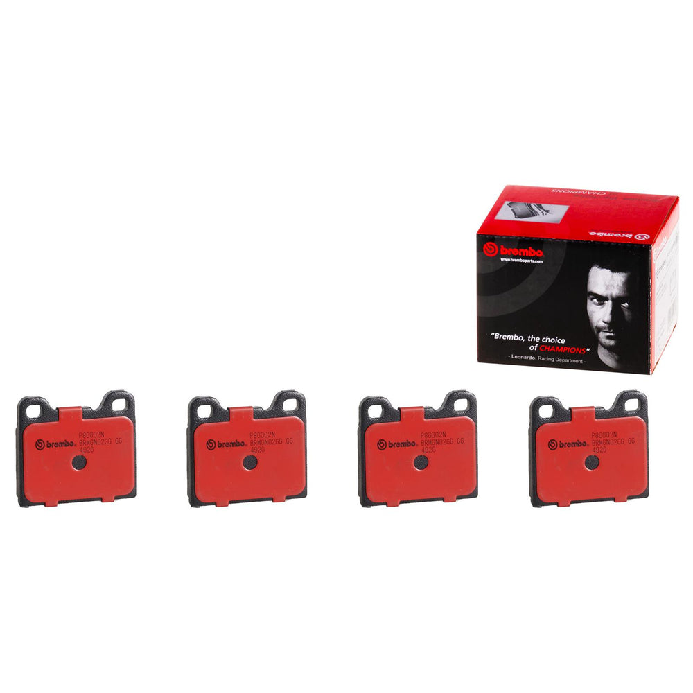 Brembo 93-97 Volvo 850/98-04 C70/98-00 S70/V70 Rear Premium NAO Ceramic OE Equivalent Pad
