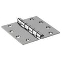 STAINLESS BUTT HINGE - 3" X 4" W/BE