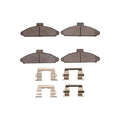 R1 91-92 Hyundai Scoupe Front Ceramic Brake Pads and Hardware Kit