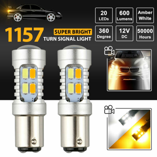 Bikers Choice 86-99 FXST 86-01 FXD FXR XL Smoked Turn Signal Lens/Amber Bulb Kit Repl H-D 69306-02
