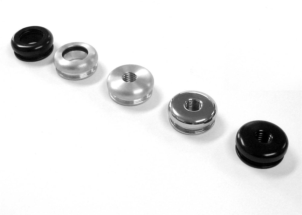 CHROMED BOOT BEZEL 3/816 WITH RECTANGULAR BOOT