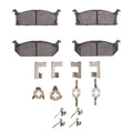R1 89-94 Geo Metro Front Semi Met Pads & Hardware Kit