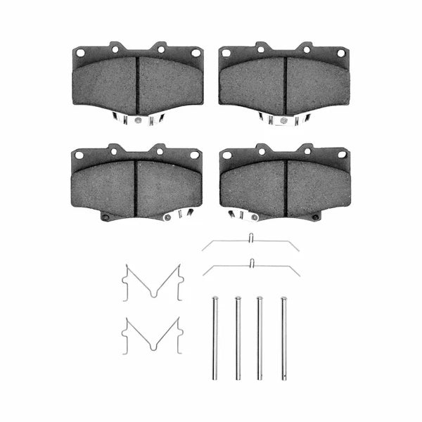 R1 91-95 Toyota T100 Front Ceramic Brake Pads and Hardware Kit