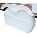 DUAL AXLE WHEEL COVER WHITE LG 1CS