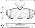 DFC 97-04 Lexus ES300 Front 5000 Advanced Ceramic Brake Pads