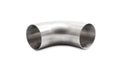 Vibrant Performance - 13352 - 90 Degree Brushed Mandrel Bend, 3.00 in. O.D; Length from Tangent: 4.33 in.