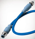 MID DOUBLE-ENDED CORDSET, 3M, BLUE