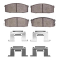R1 86-86 Nissan STANZA Front Optimum OE Pads & Hardware Kit