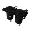 DUAL LIGHTER PLUG SOCKET BRACKET W/