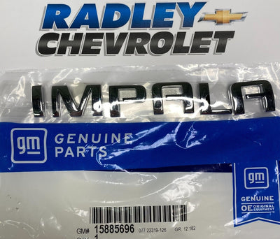 GM Performance auto part