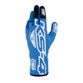 OMP KS-4 KART GLOVES BLUE / WHITE SZ XXS