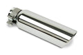 Stainless Steel Exhaust Tip 10 Inch Inlet Size: 2.0 Inch Outlet Size: 3.0 Inch Polished Stainless Steel Go Rhino