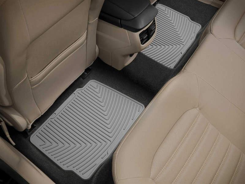 WeatherTech 23-26 Toyota Prius 2nd Row Rear All-Weather Floor Mats - Grey
