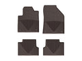 WeatherTech 2014+ Jeep Cherokee Rear Rubber Mats - Cocoa