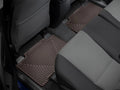 WeatherTech 2013+ Toyota RAV4 Rear Rubber Mats - Cocoa