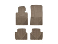 WeatherTech 98-06 BMW 3-Series (E46) Sedan Rear Rubber Mats - Tan