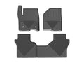 WeatherTech 2019+ Chevrolet Silverado 1500 Rear Rubber Mats - Black
