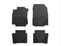 WeatherTech 07+ Nissan Versa Rear Rubber Mats - Black