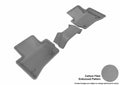 3D MAXpider 2017-2020 Jaguar/Land Rover F-Pace/Range Rover Velar Kagu 2nd Row Floormats - Gray
