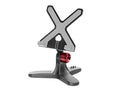WeatherTech Universal Universal Universal TabletHolder with Red Billet Knob - Grey/Red