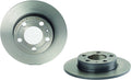 Brembo 00-06 Audi TT/98-10 Volkswagen Beetle/99-06 Golf Rear Premium UV Coated OE Equivalent Rotor
