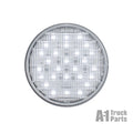 4' ROUND 27 LED SEALED BACKUP; POLY