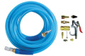 HOSE PU BLUE AIR 1/4X50 FT W/KIT